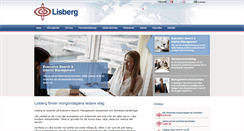Desktop Screenshot of lisberg.se